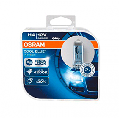 Галогеновые лампы Osram Cool Blue Intense H4